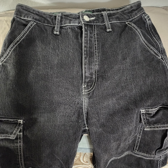 Wild Fable Black Strait Leg Denim Jeans - Picture 3 of 6